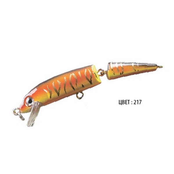 Воблер ALVIN, 85 мм, 6,4 г, цвет 217, для ловли щуки, судака, окуня